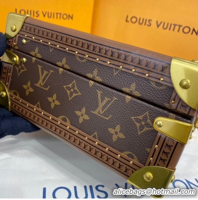 Best Product Louis Vuitton Monogram Canvas NICE JEWELRY CASE M47120 purple