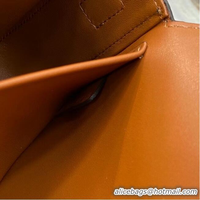 Cheapest Celine TRIOMPHE SHOULDER BAG IN TRIOMPHE CANVAS AND CALFKSIN 194142 TAN