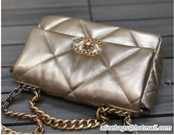 Popular Style Chanel 19 flap bag AS1160 gold