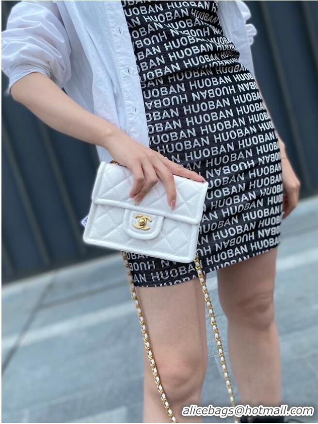 New Fashion Chanel cross-body bag AS2356 white