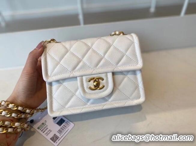 New Fashion Chanel cross-body bag AS2356 white