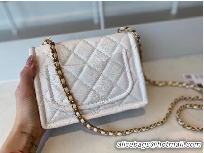 New Fashion Chanel cross-body bag AS2356 white