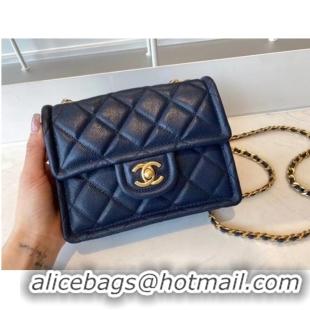 Unique Style Chanel cross-body bag AS2356 Royal Blue