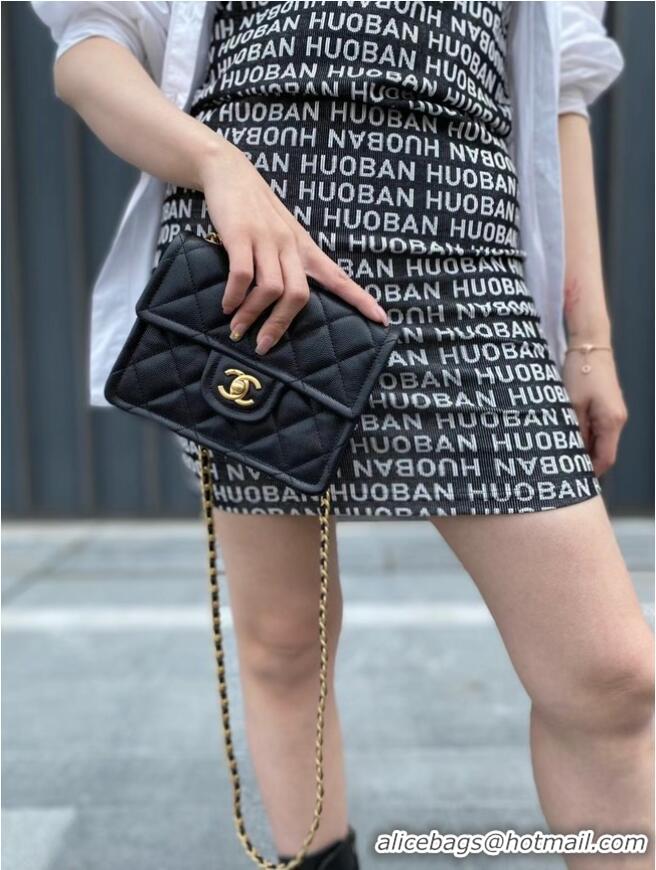 Luxury Cheap Chanel cross-body bag AS2356 black