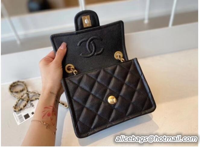 Luxury Cheap Chanel cross-body bag AS2356 black