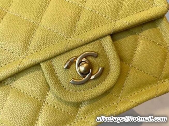 Chic Reproduction Chanel cross-body bag AS2356 yellow