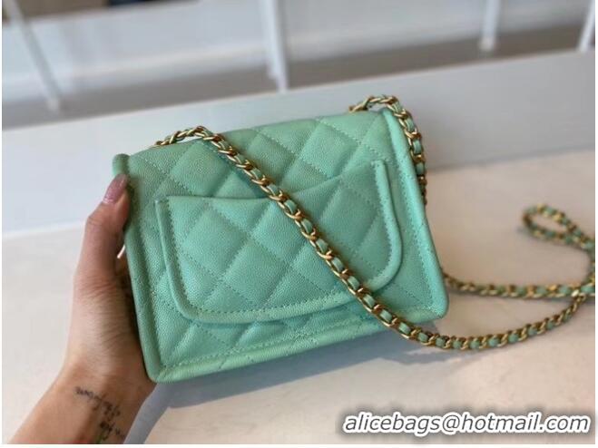 Pretty Style Chanel cross-body bag AS2356 light green