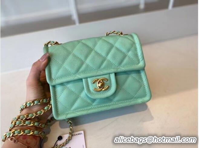 Pretty Style Chanel cross-body bag AS2356 light green