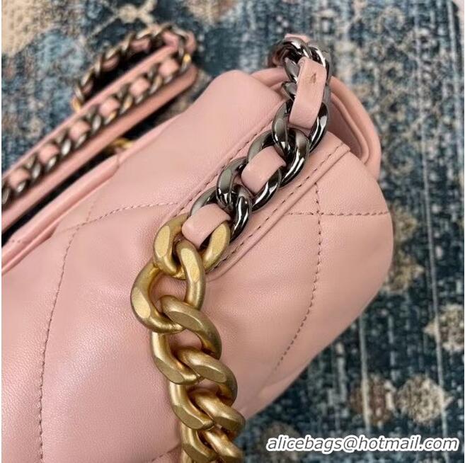 Well Crafted Chanel 19 flap bag AS1160 AS1161 AS1162 pink