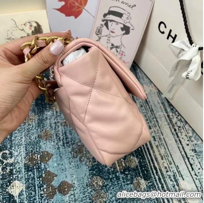 Well Crafted Chanel 19 flap bag AS1160 AS1161 AS1162 pink