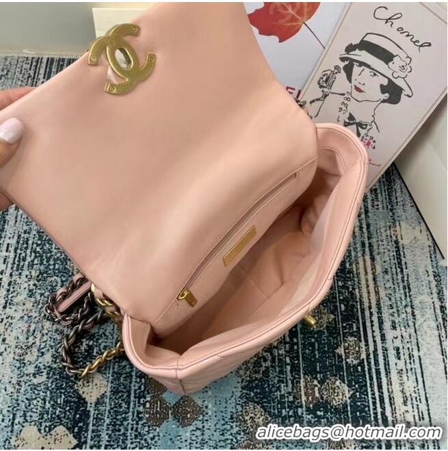 Well Crafted Chanel 19 flap bag AS1160 AS1161 AS1162 pink