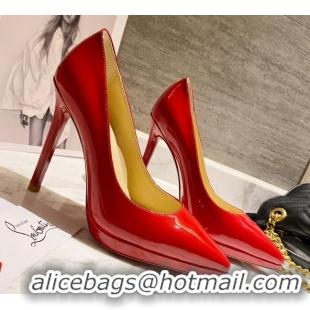 Best Price Christian Louboutin Pointed-toe Platform Pumps 11.5cm 030852 Red