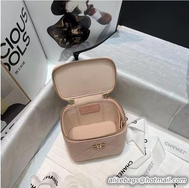 Best Discount Chanel small vanity with chain AP2118 pink