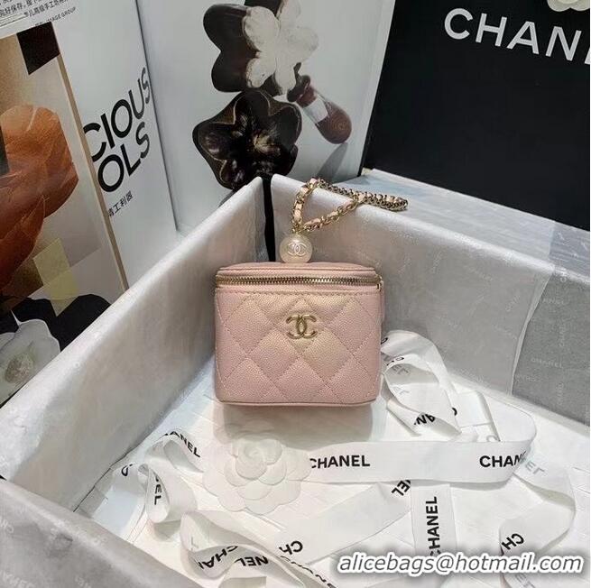 Best Discount Chanel small vanity with chain AP2118 pink