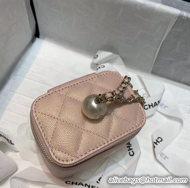 Best Discount Chanel small vanity with chain AP2118 pink