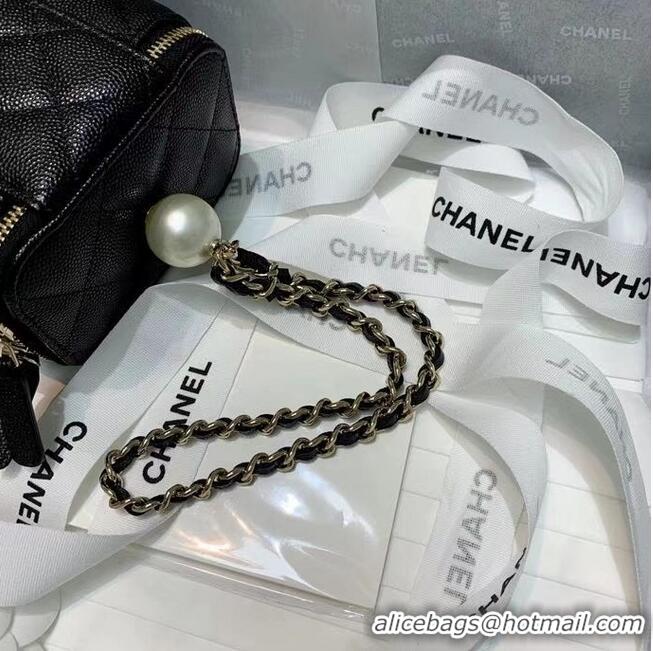 Unique Style Chanel small vanity with chain AP2118 black