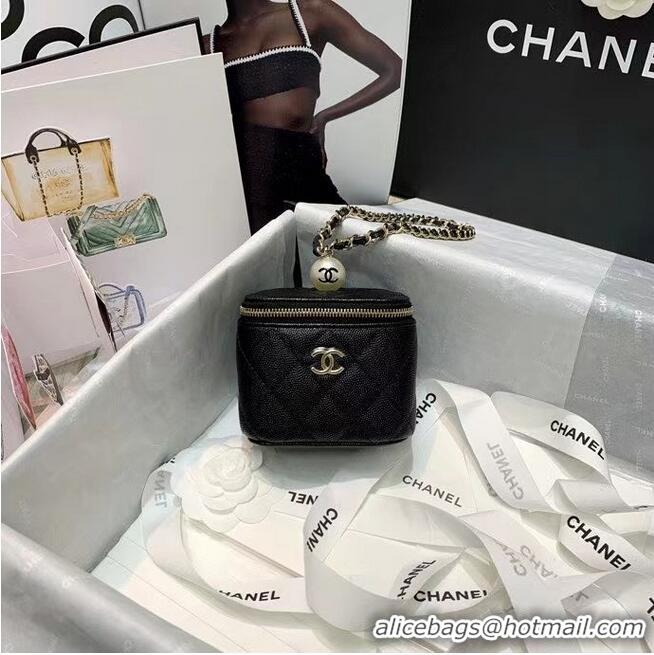 Unique Style Chanel small vanity with chain AP2118 black