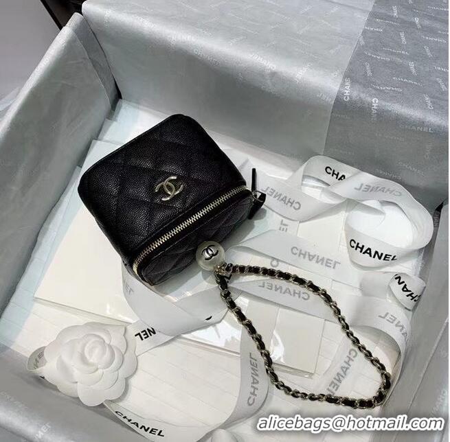 Unique Style Chanel small vanity with chain AP2118 black