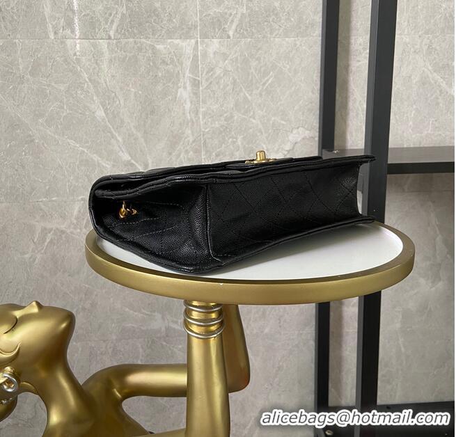 Good Product Chanel flap bag Grained Calfskin AS2357 Black