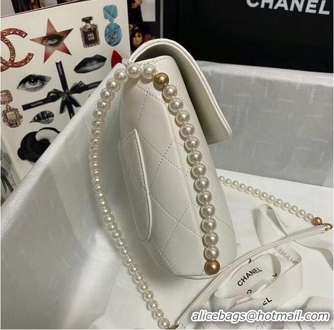 Trendy Design Chanel small hobo bag AS2503 White