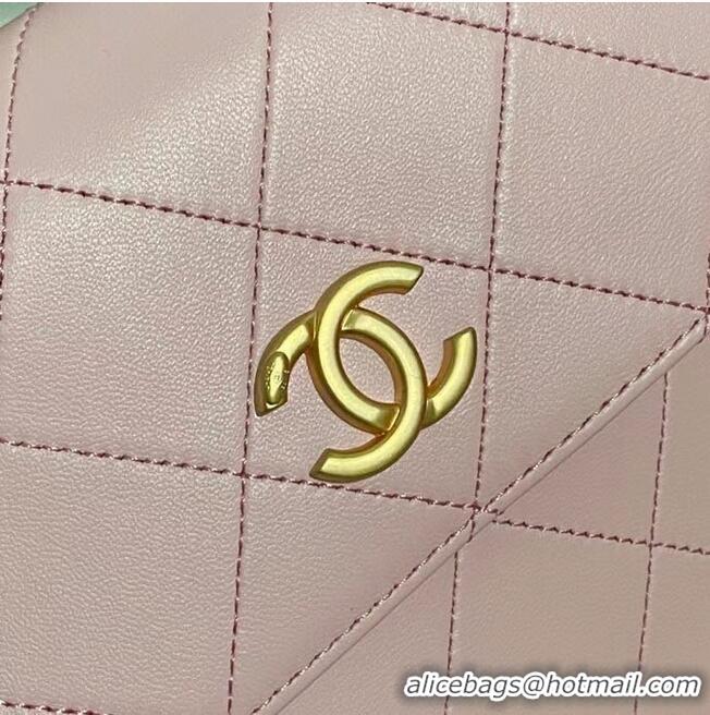 Buy Inexpensive Chanel small hobo bag AS2503 light pink