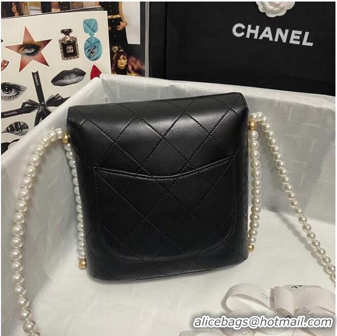 Buy Cheapest Chanel small hobo bag AS2503 black