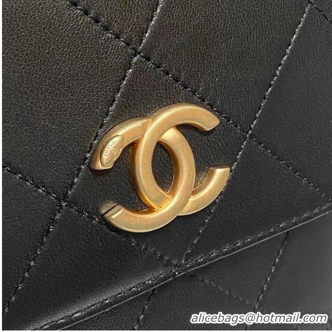 Buy Cheapest Chanel small hobo bag AS2503 black