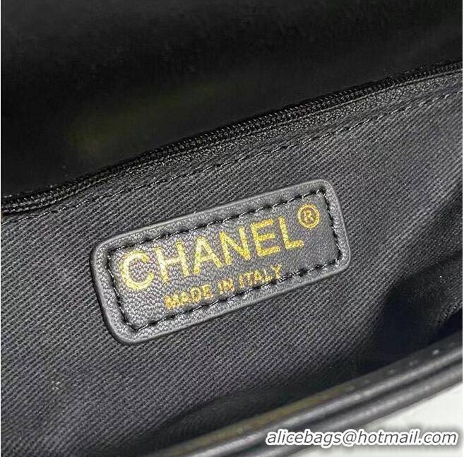 Buy Cheapest Chanel small hobo bag AS2503 black