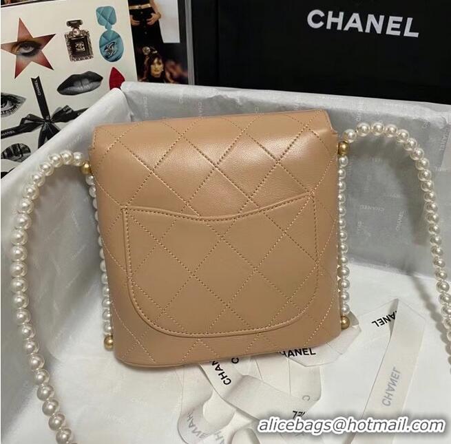 Buy Inexpensive Chanel small hobo bag AS2503 Cream