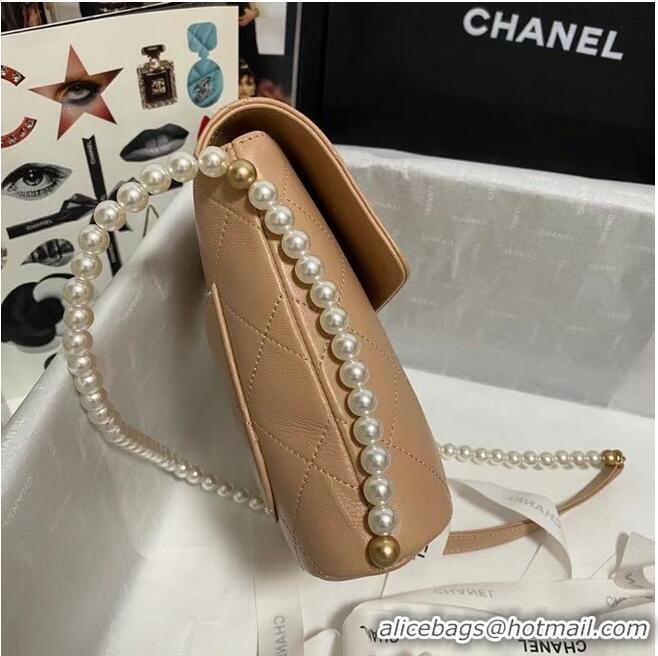 Buy Inexpensive Chanel small hobo bag AS2503 Cream