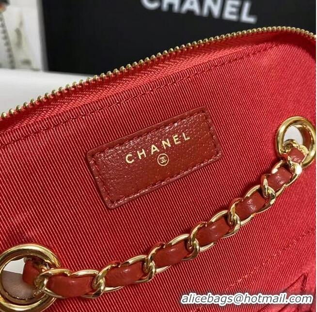 Luxury Discount Chanel Weave Shoulder Bag AP1999 Red