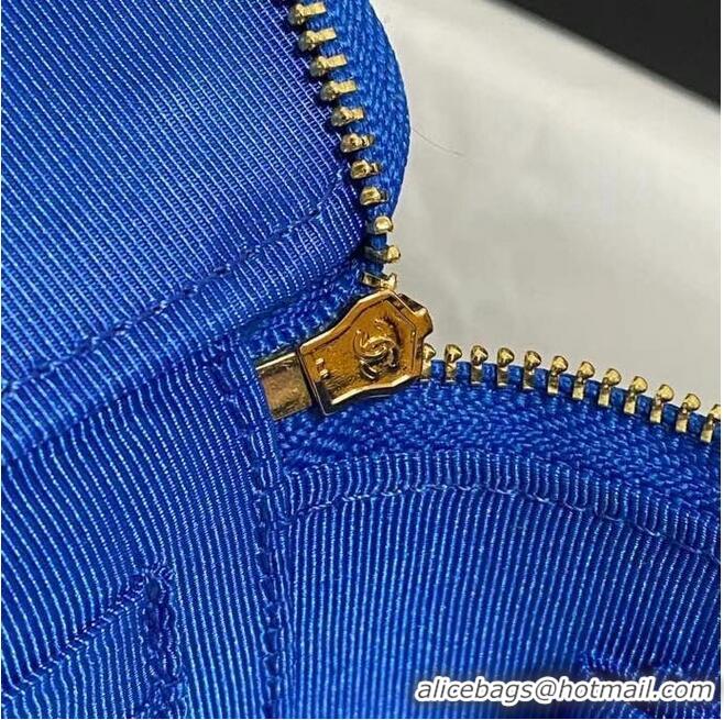 Grade Quality Chanel Weave Shoulder Bag AP1999 Blue