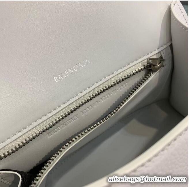 Best Price Balenciaga HOURGLASS SMALL TOP HANDLE BAG B108895 white