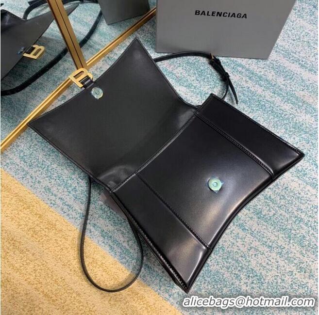 Cheapest Balenciaga HOURGLASS MEDIUM TOP HANDLE BAG B108892 black