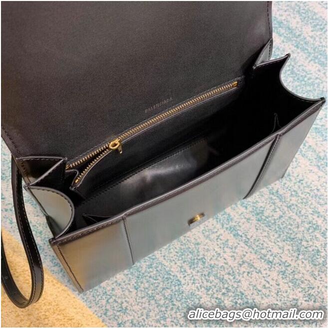 Cheapest Balenciaga HOURGLASS MEDIUM TOP HANDLE BAG B108892 black