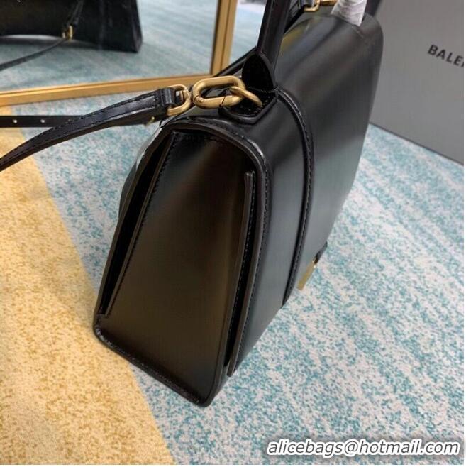 Cheapest Balenciaga HOURGLASS MEDIUM TOP HANDLE BAG B108892 black