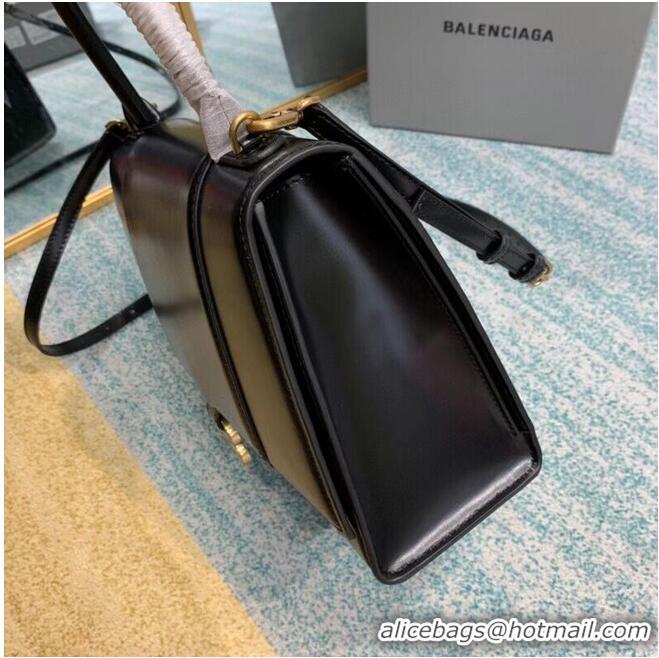 Cheapest Balenciaga HOURGLASS MEDIUM TOP HANDLE BAG B108892 black