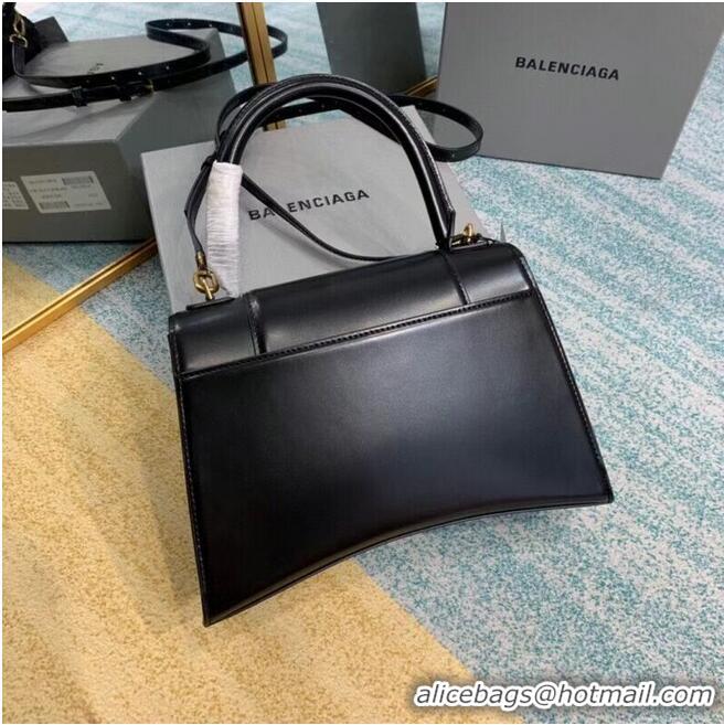 Cheapest Balenciaga HOURGLASS MEDIUM TOP HANDLE BAG B108892 black