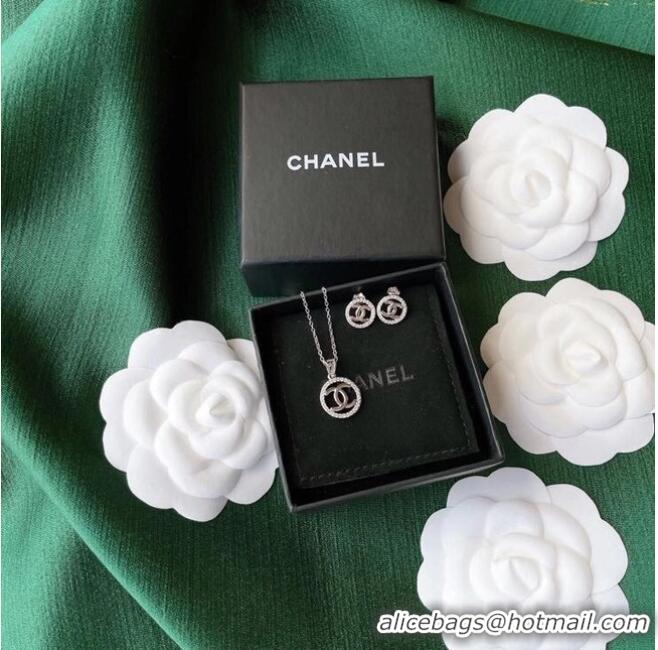 Good Product Chanel Earrings Necklace CE6344