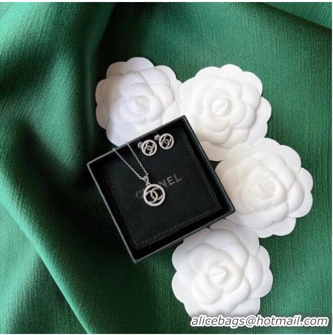 Good Product Chanel Earrings Necklace CE6344