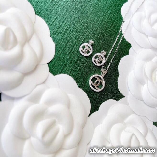 Good Product Chanel Earrings Necklace CE6344