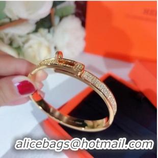 Classic Cheapest Hermes Bracelet CE6372 Gold