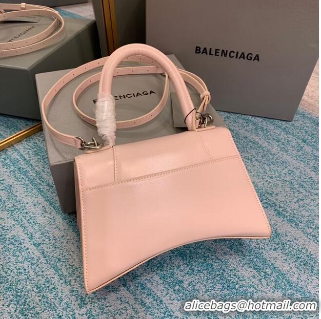 Top Quality Balenciaga HOURGLASS SMALL TOP HANDLE BAG B108895-1 PINK