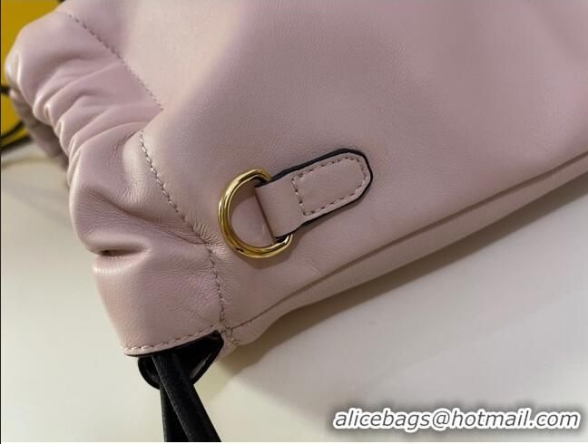 Pretty Style Fendi Pack Small Pouch Bucket Bag in F1513 Pink Nappa Leather Bag 2020