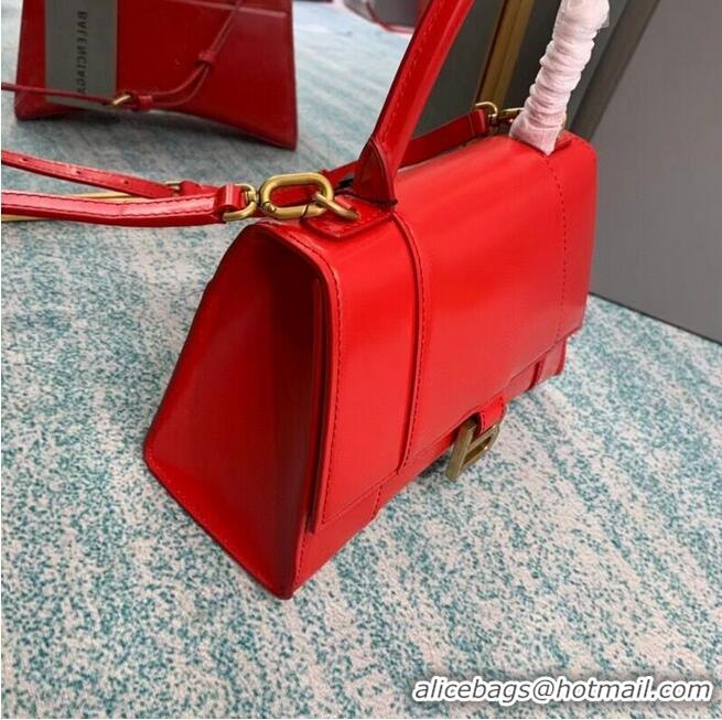 Good Taste Balenciaga HOURGLASS SMALL TOP HANDLE BAG B108895-1 red