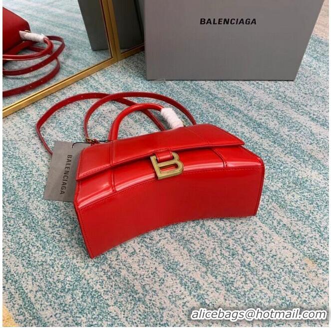 Good Taste Balenciaga HOURGLASS SMALL TOP HANDLE BAG B108895-1 red