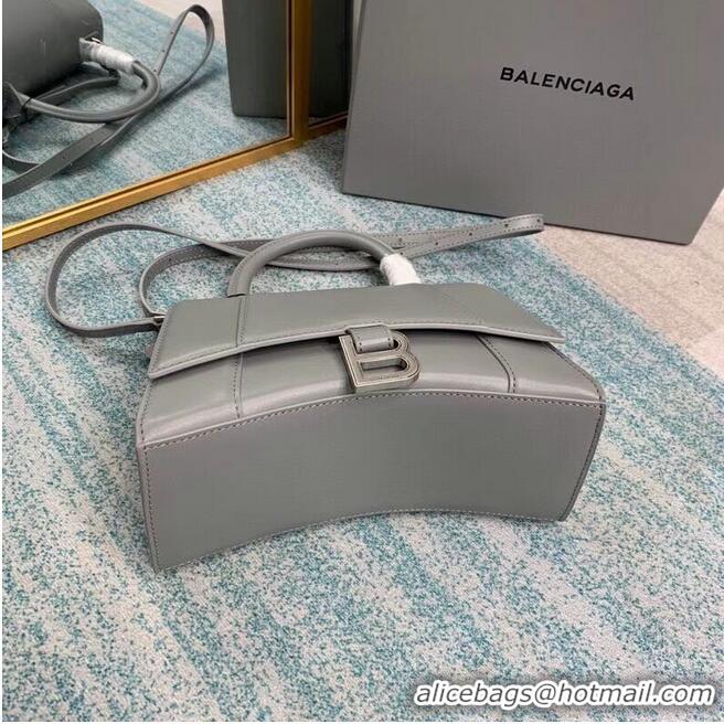 Promotional Balenciaga HOURGLASS SMALL TOP HANDLE BAG B108895-1 Grey