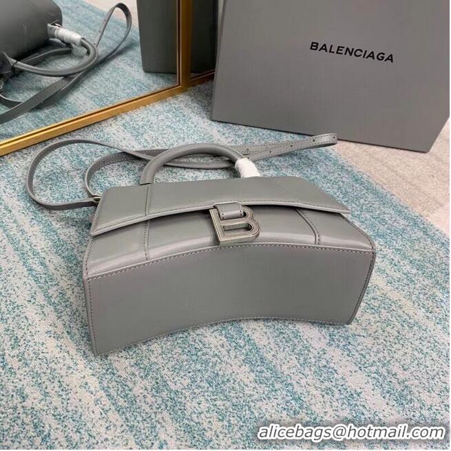 Promotional Balenciaga HOURGLASS SMALL TOP HANDLE BAG B108895-1 Grey