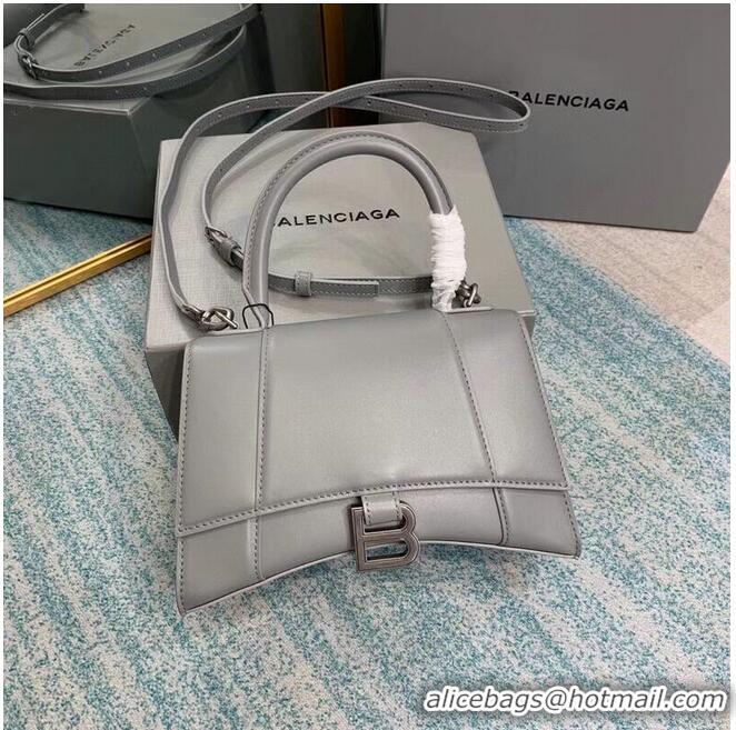 Promotional Balenciaga HOURGLASS SMALL TOP HANDLE BAG B108895-1 Grey