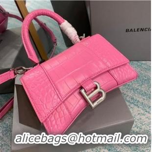 Cheapest Balenciaga Hourglass XS Top Handle Bag 28331S pink